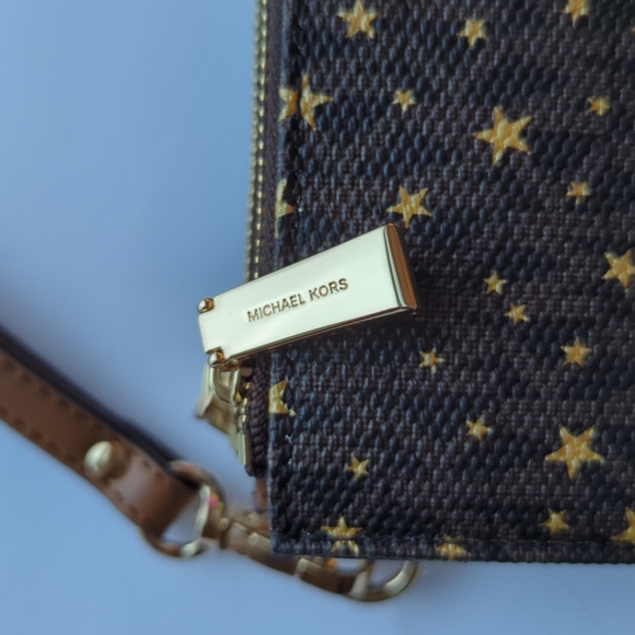 NWT Michael Kors Jet Set Double Zip Wristlet - Picture 7 of 7